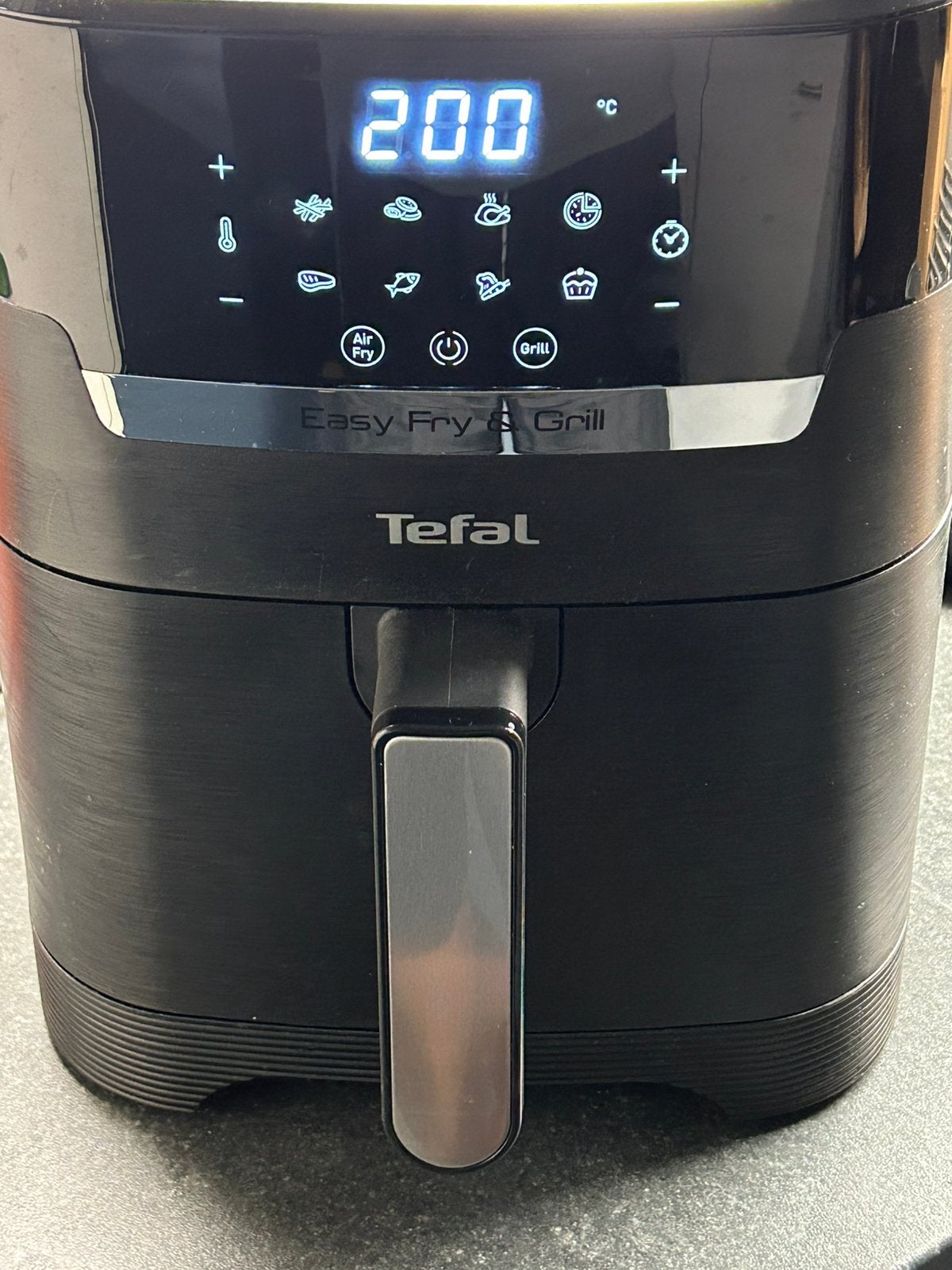 Air fryer TEFAL Easy Fry & Grill EY501815, Ophalen, Zo goed als nieuw
