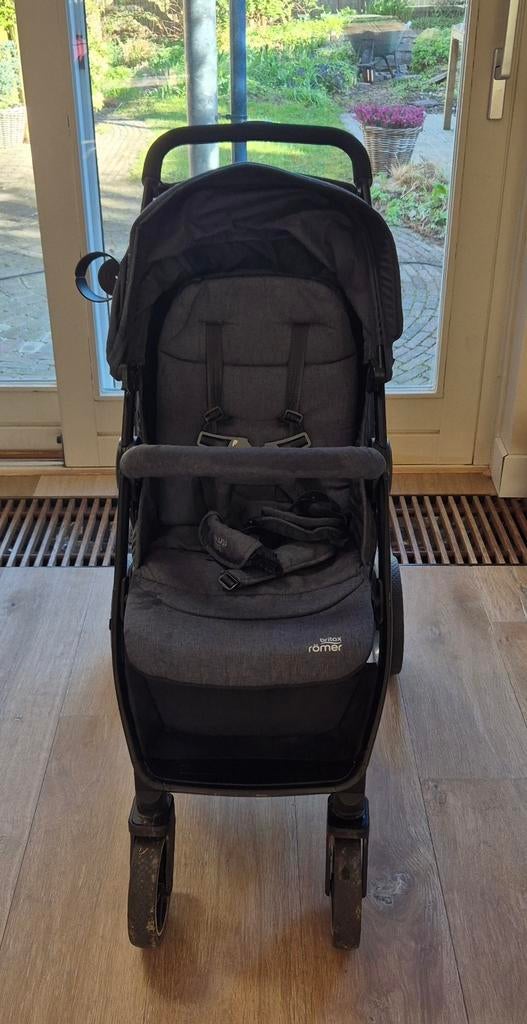 Britax Römer Buggy B-Agile M Grijs, Ophalen, Gebruikt, Voetenzak