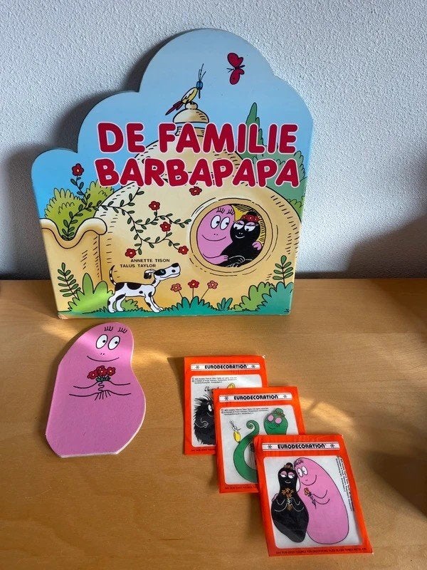 Vintage Barbapapa uitklapbaar speelhuis jaren 70, Ophalen of Verzenden, Zo goed als nieuw, Poppenhuis