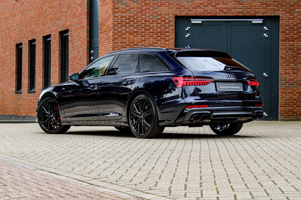 Audi A6 Avant 55 TFSI e quattro Competition | Pano | Sportst, Auto's, Audi, Automaat, Gebruikt, Zwart, 4 cilinders