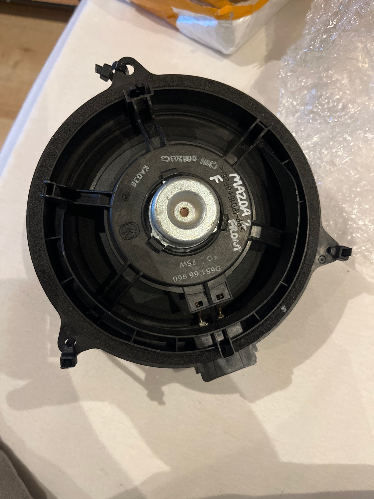 Mazda 2 Front Speaker D651 66 960 - 25W, Auto diversen, Ophalen of Verzenden, Nieuw