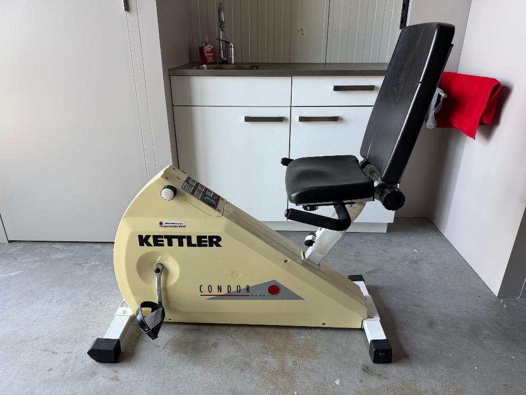 Kettler Condor hometrainer / recumbent bike, Sport en Fitness, Ophalen, Zo goed als nieuw, Benen, Ligfiets