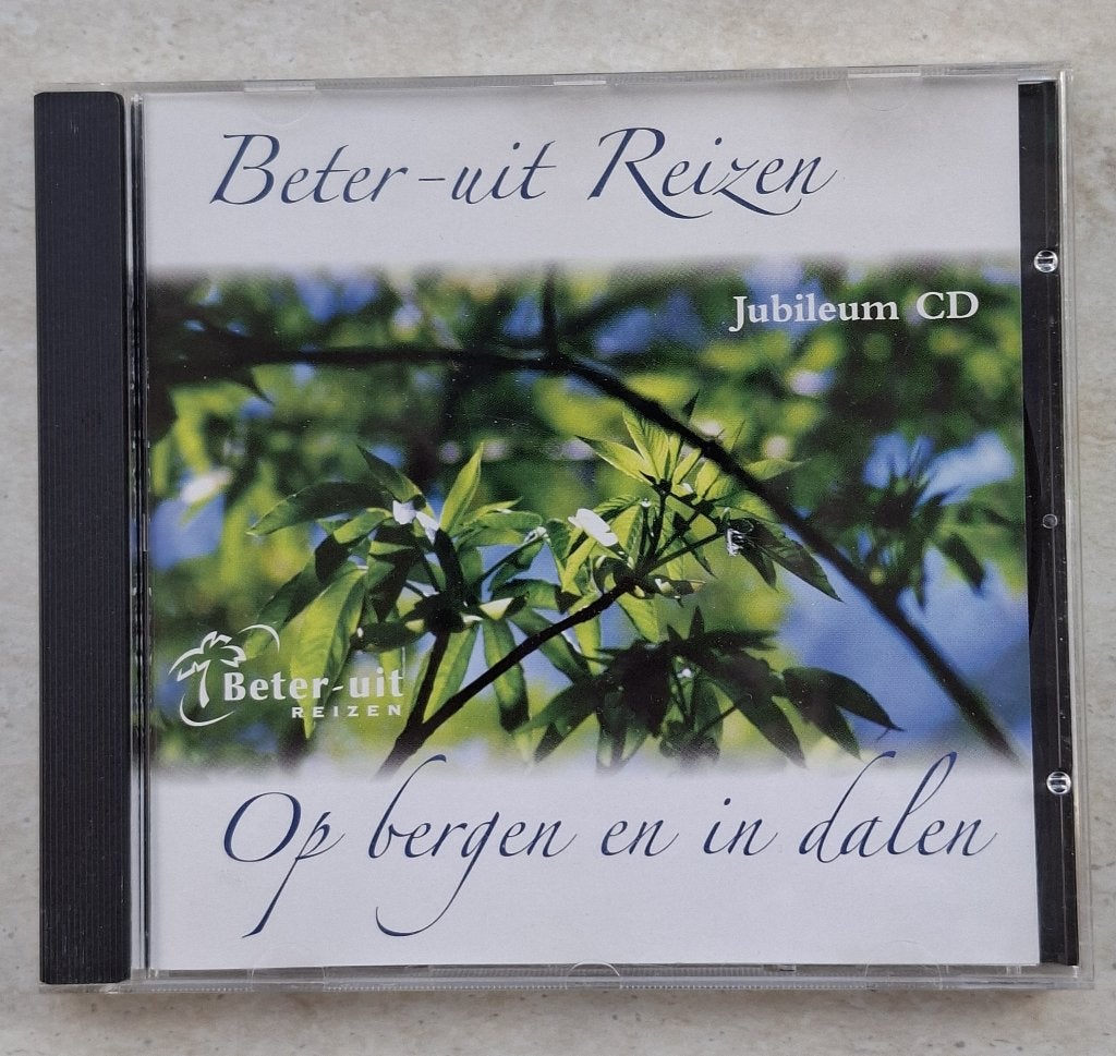 Beter-uit Reizen Jubileum CD - Op Bergen en in Dalen, Geestelijke liederen, Fluit, Ophalen of Verzenden, Zo goed als nieuw
