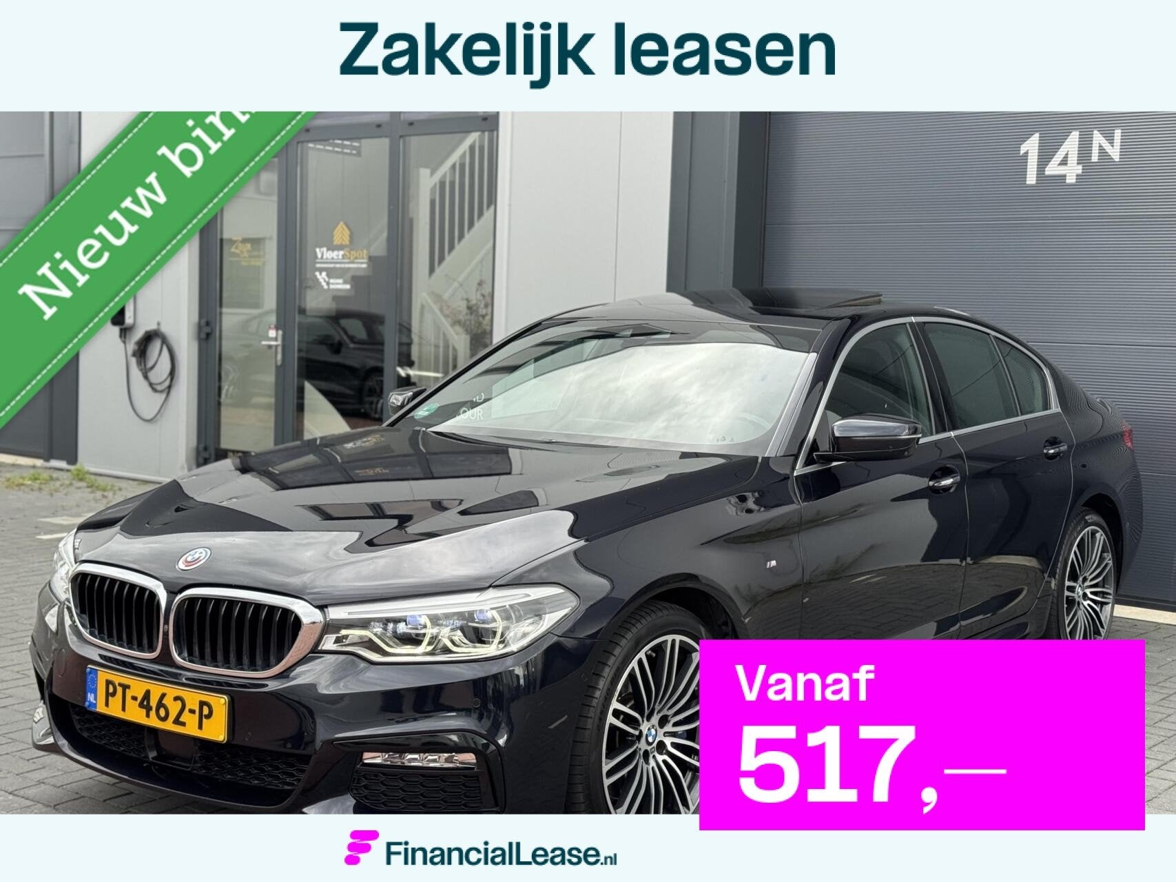 BMW 5-serie 530D High Executive | M-Pakket | Dak | 360 | HUD, Automaat, Achterwielaandrijving, Gebruikt, Euro 6