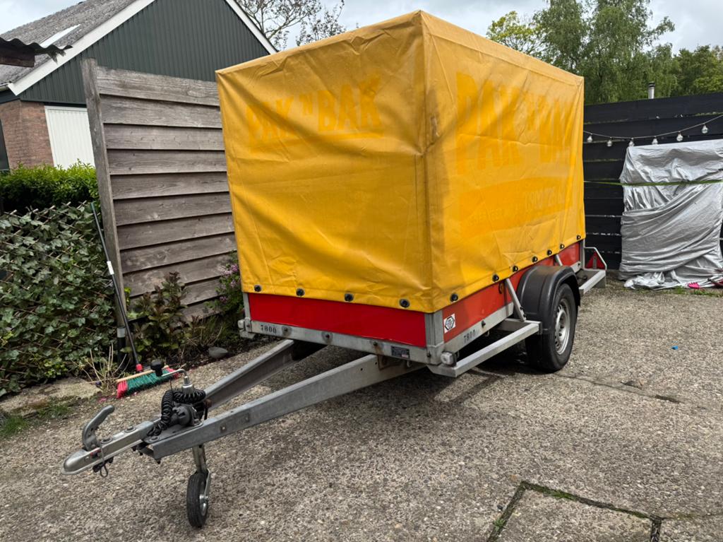 Atec Aanhanger met Huif., Ophalen, Gebruikt