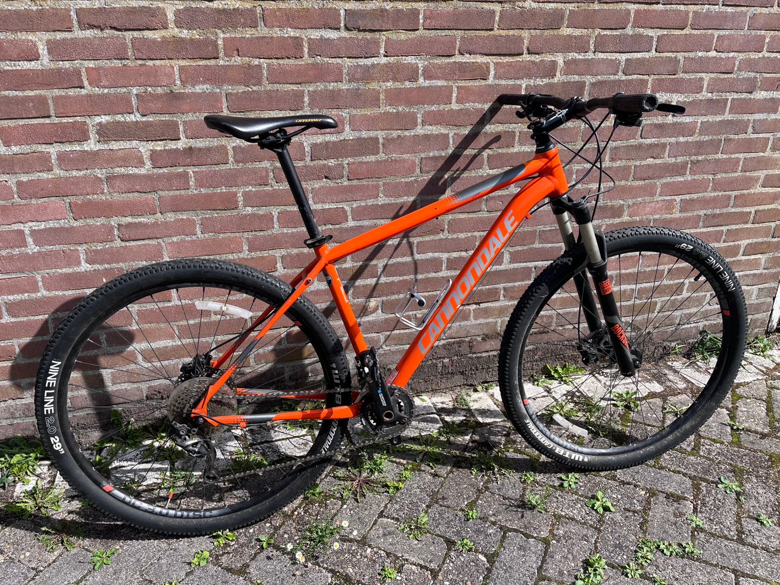 Cannondale Trail 3 Large, 57 cm of meer, Hardtail, Zo goed als nieuw, Schijfrem