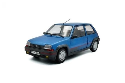 Renault 5 GT Turbo MK 1 '85, blauw (Alpine blue) Solido, Solido, Solido, Rue de L' Ecusson 2, 56120 Josselin France, Nieuw