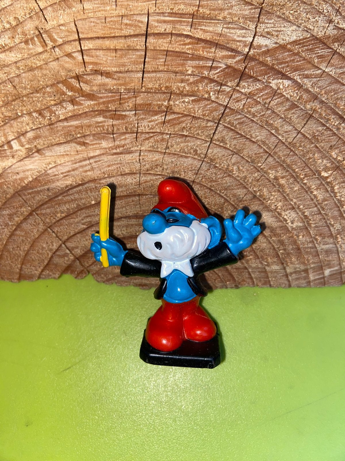 Smurfen dirigent grote smurf, Ophalen of Verzenden, Zo goed als nieuw