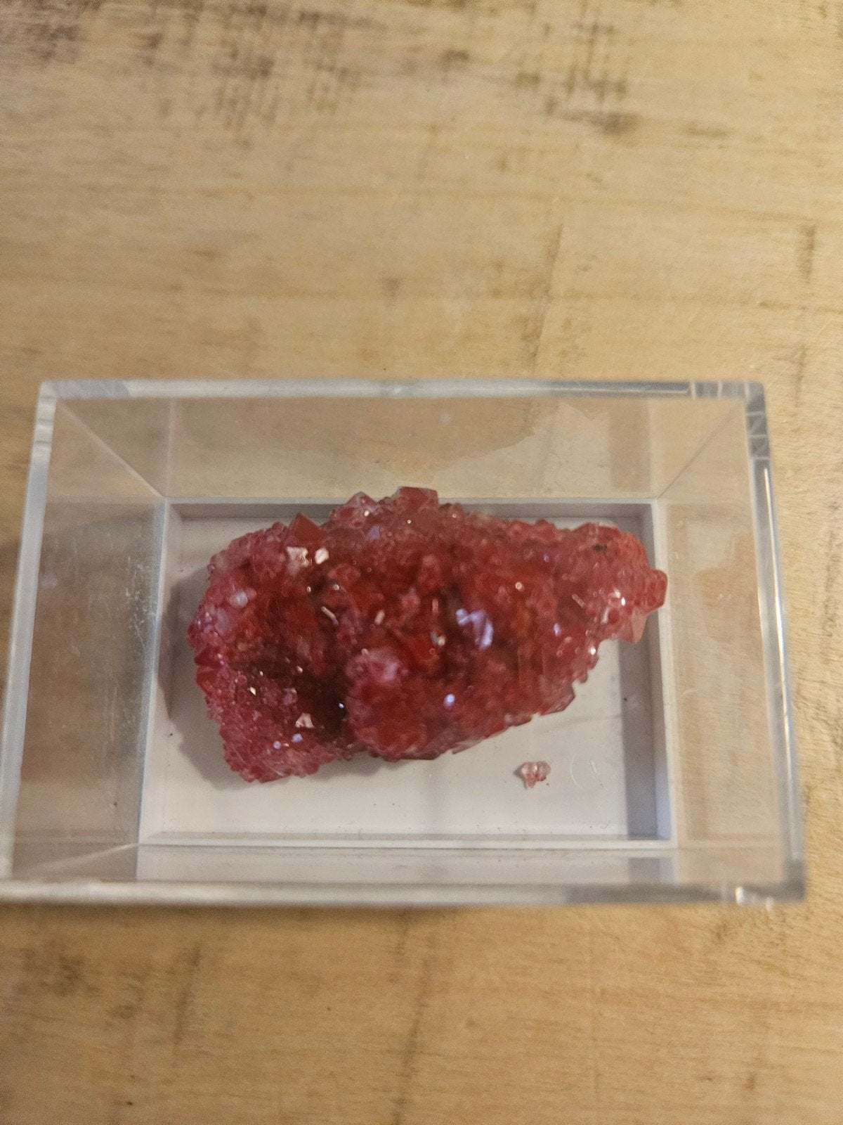 Prachtige Gekleurde Kristal in Displaydoosje, Ophalen, Mineraal