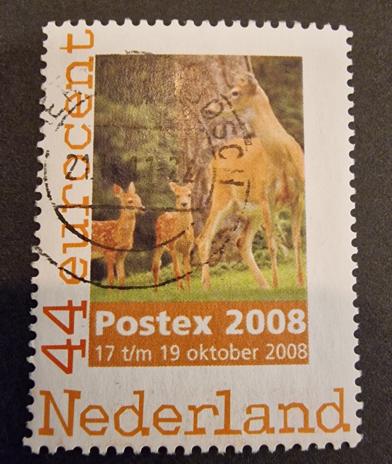kv795 persoonlijkevPostex 2008 Postzegel 44 Eurocent Gestemp, Postzegels en Munten, Postzegels | Nederland, Ophalen of Verzenden