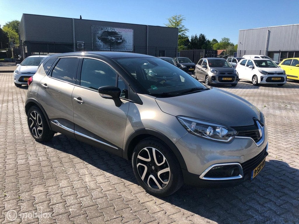 Renault Captur 1.2 TCe Dynamique Automaat 1Eig ..69.996 Km, Euro 5, Stof, Zwart, 4 cilinders
