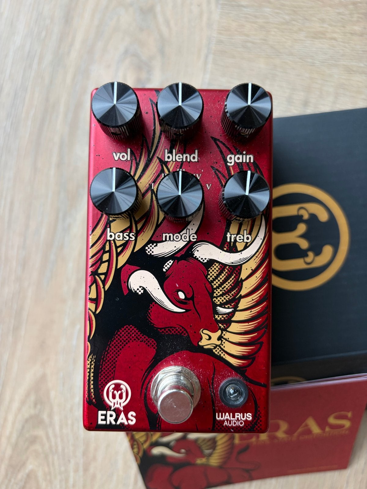Walrus Audio Eras Five-State Distortion pedaal, Muziek en Instrumenten, Effecten, Ophalen of Verzenden, Zo goed als nieuw, Distortion, Overdrive of Fuzz
