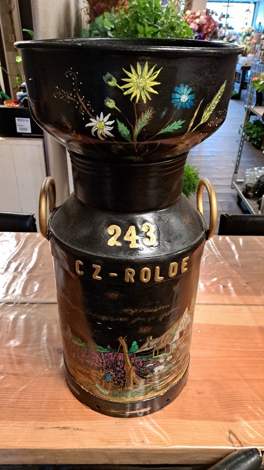 kolenpot, Ophalen