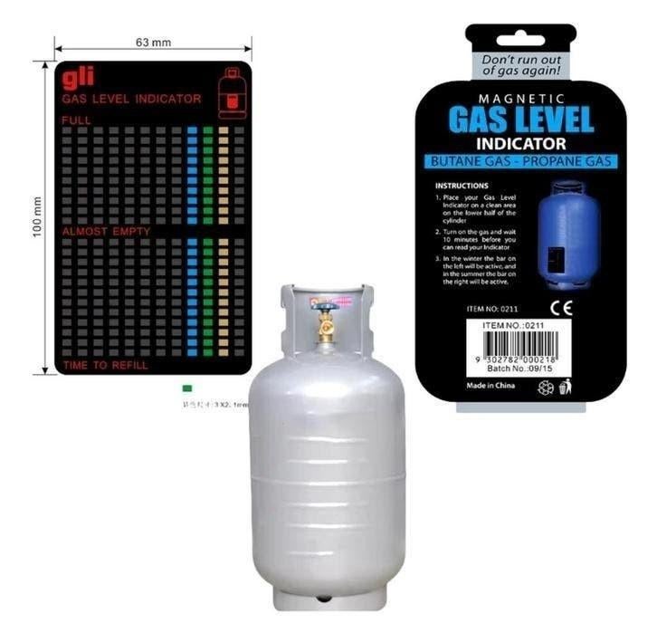 Magnetische gastank niveau meter gasniveau, Caravans en Kamperen, Camper-accessoires, Ophalen of Verzenden