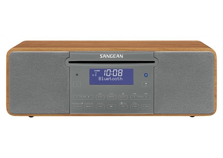 Sangean DDR-47BT Houten Digitale Radio met Bluetooth, Zo goed als nieuw, Microset, Cd-speler, Ophalen