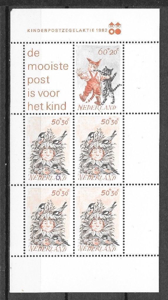 Plaatfout blok 1279PM postfris cw 9,00, Ophalen of Verzenden
