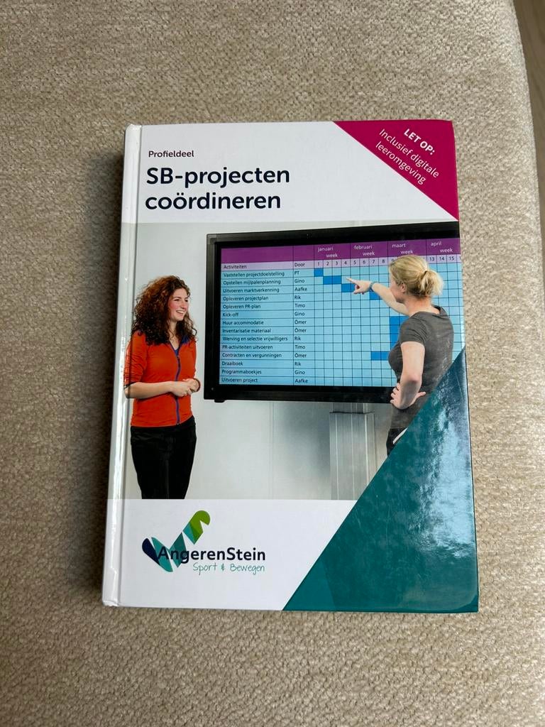 SB projecten coördineren, goede staat, Boeken, Ophalen of Verzenden, Zo goed als nieuw, Overige niveaus, Nederlands