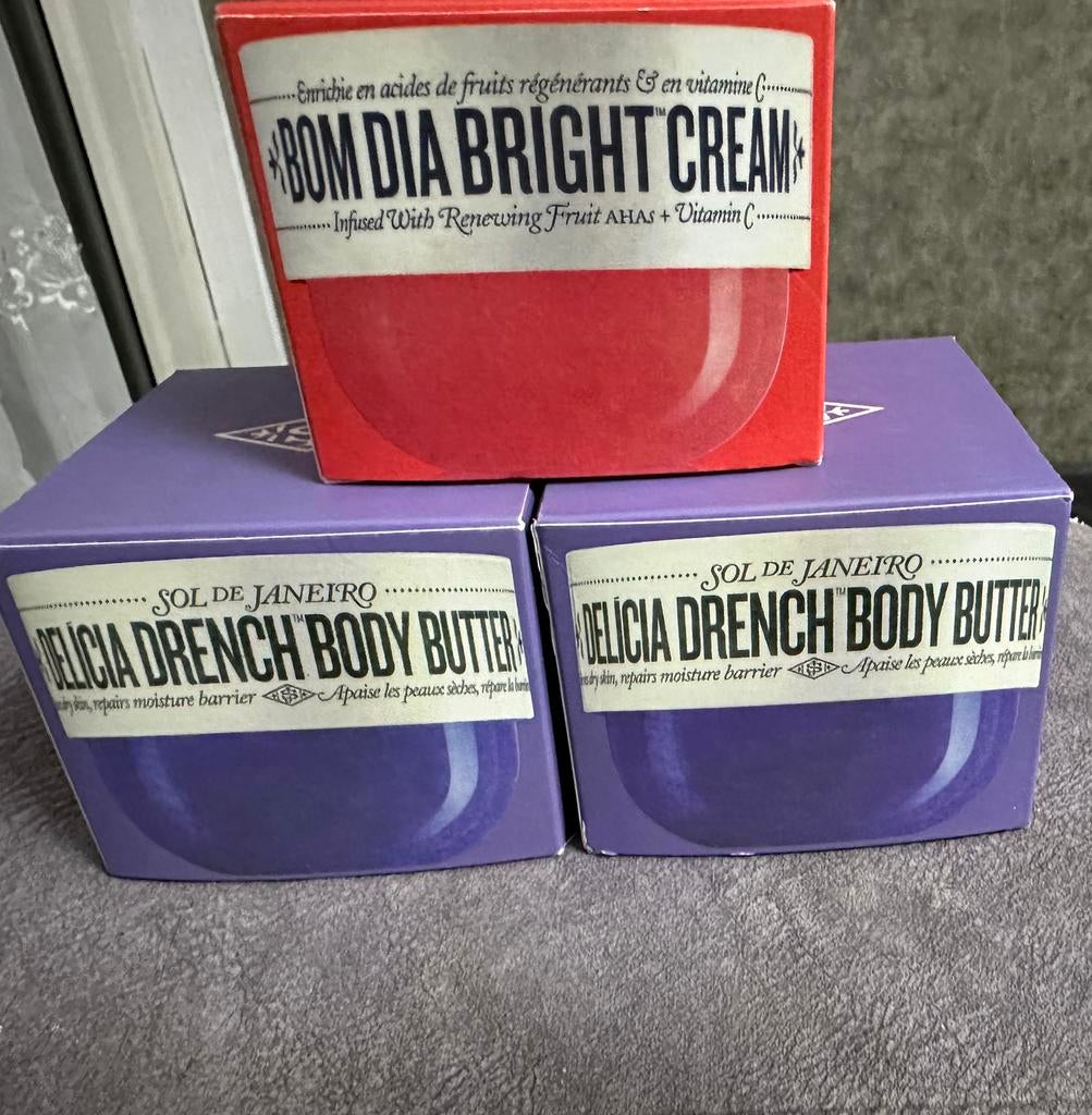Sol De Janeiro Body Creams Nieuw, Ophalen of Verzenden, Nieuw, Bodylotion, Crème of Olie
