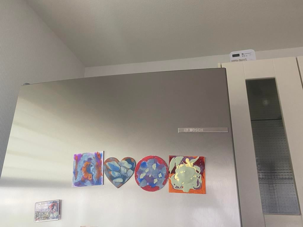 Mooie schilderijen (magnetisch), Ophalen