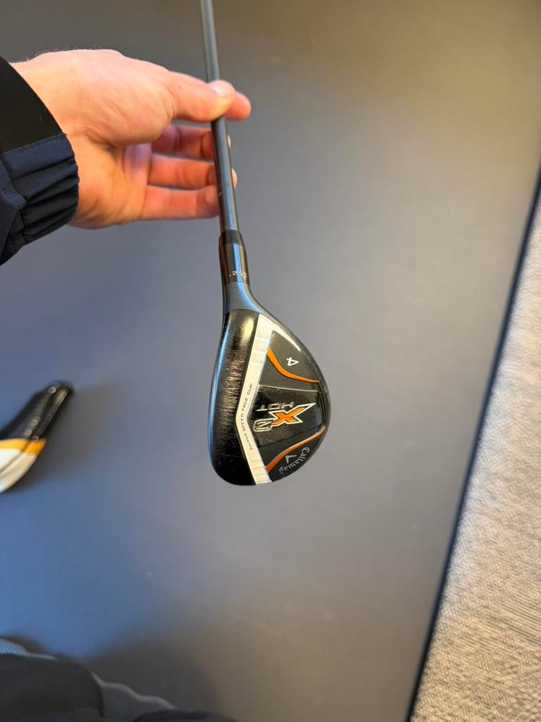 Callaway Xhot 2 hyb 4 - R flex - Testen ok! 6H1224, Gebruikt, -, Ophalen of Verzenden, Club