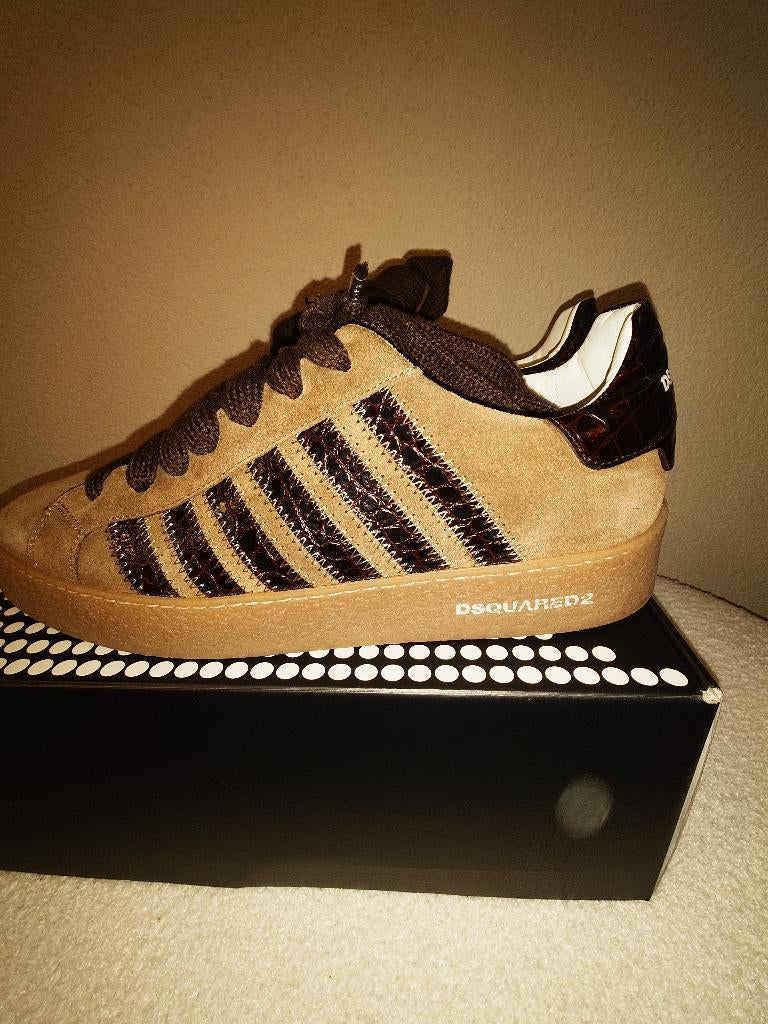 dsquared rappers delight maat 43, Ophalen of Verzenden, Dsquared2, Bruin, Sneakers of Gympen