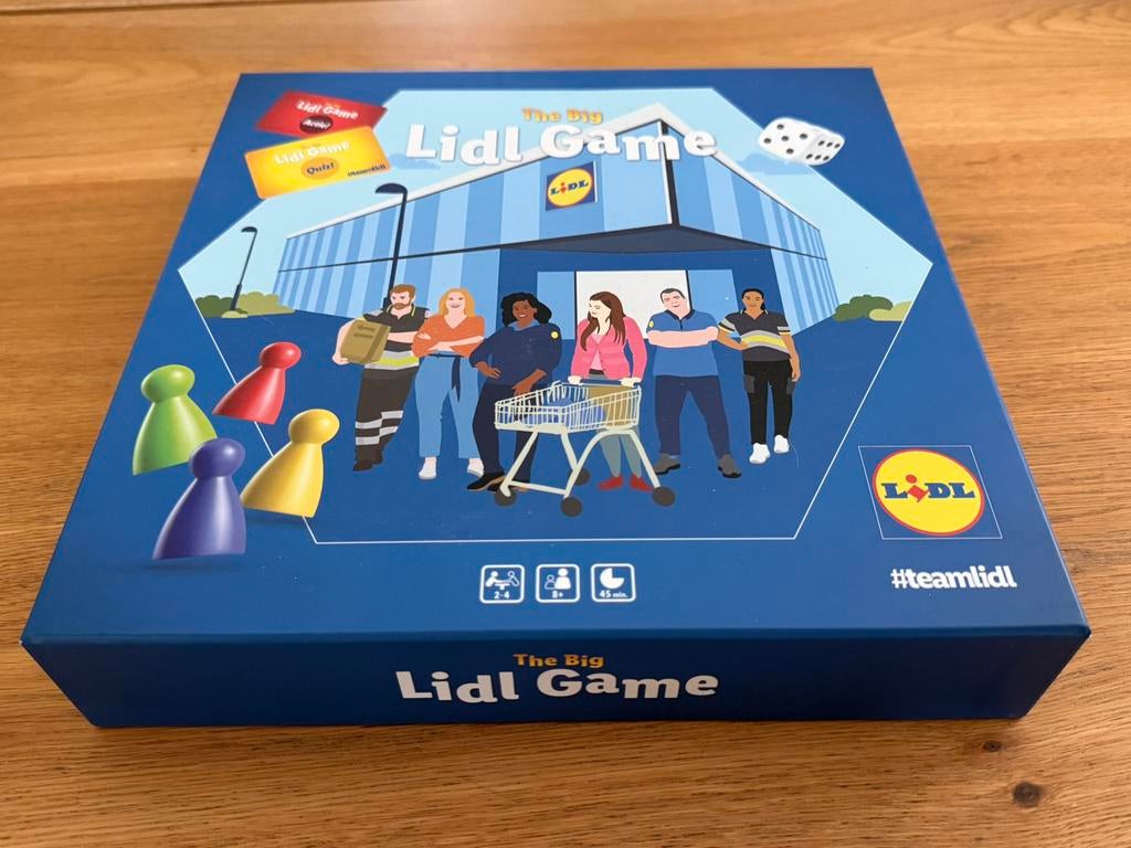 The big LIDL GAME gezelschapsspel, nieuw, Een of twee spelers, Ophalen of Verzenden, Nieuw