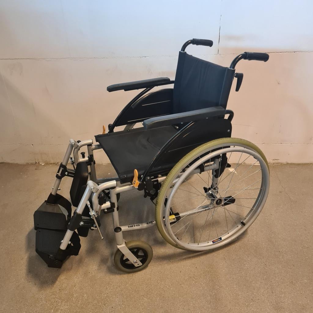 Rolstoel opklapbaar met comfort beensteunen, Ophalen, Duwrolstoel