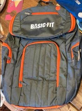 Rugzak Basic-Fit, nieuw met label, premium, 34 liter, Overige merken, 25 tot 40 cm, Ophalen of Verzenden, Zo goed als nieuw