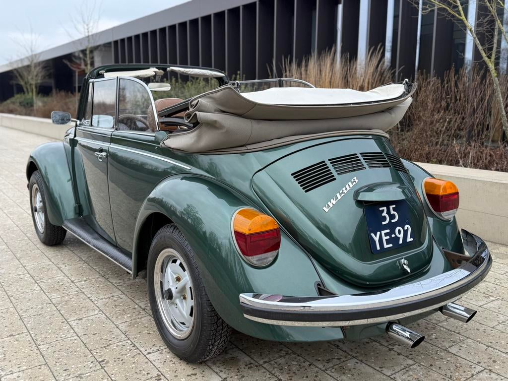 Prachtige Volkswagen Kever 1303 Karmann Cabriolet, Achterwielaandrijving, 4 cilinders, Cabriolet, 1600 cc