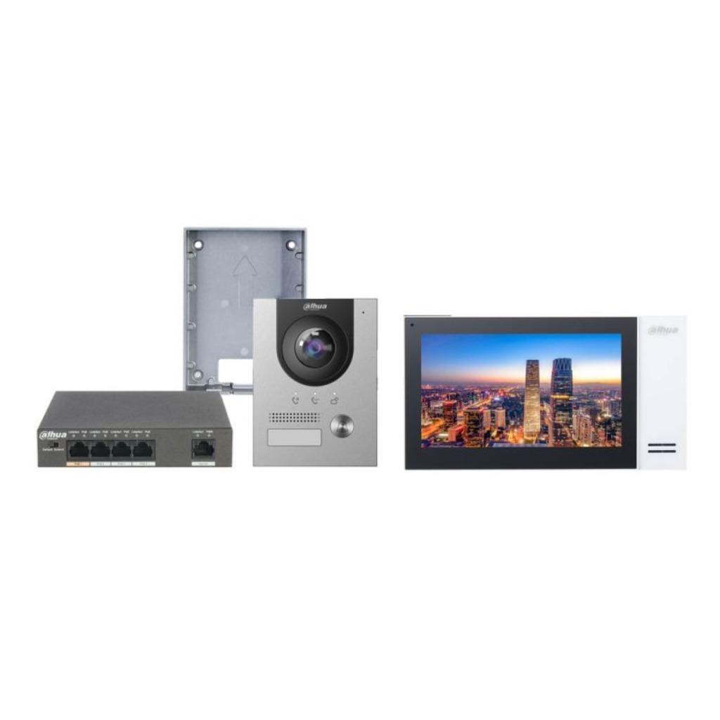 Dahua IP intercom kit (KTP01(S), Audio, Tv en Foto, Videobewaking, Ophalen of Verzenden, Nieuw, Buitencamera