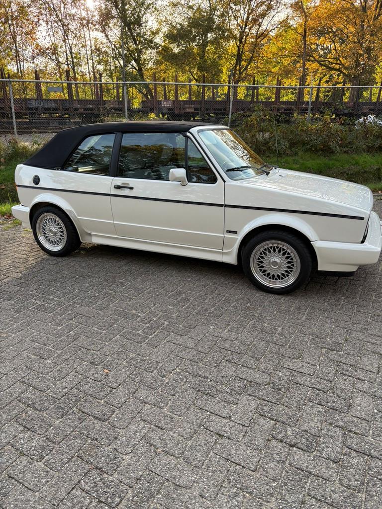 Volkwagen Golf Cabriolet1.8 72Kw 98Pk 1991Nieuwstaat/Ned/Nap, Voorwielaandrijving, Stof, 4 cilinders, Cabriolet