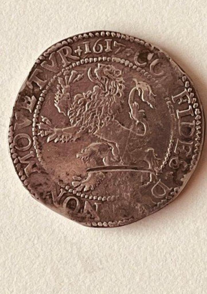 Utrecht daalder 1617, Postzegels en Munten, Munten | Nederland, Verzenden, Vóór koninkrijk, Overige waardes