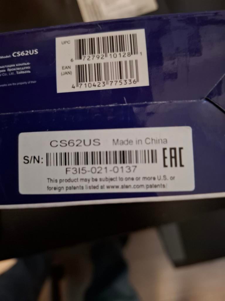 CS62US KVM Switch - Nieuw in doos, Ophalen of Verzenden, Nieuw