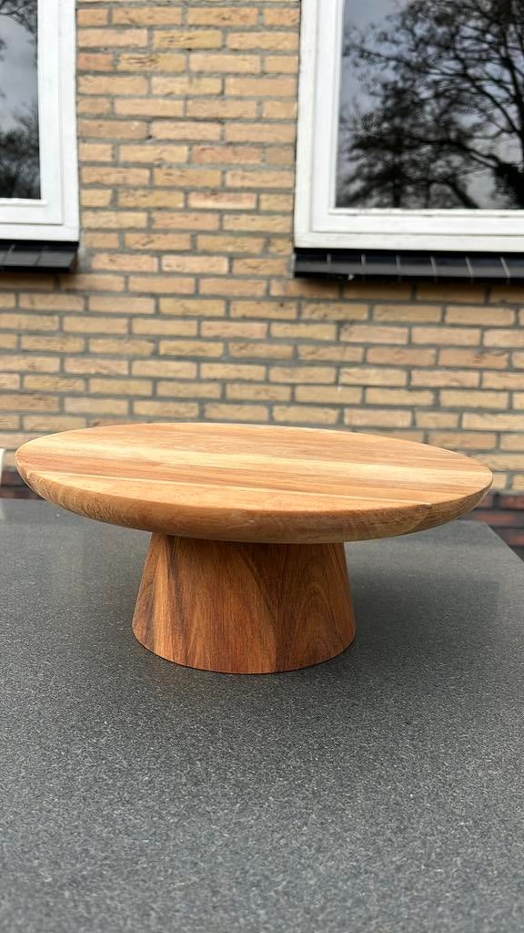 Taart etagere hout, Ophalen, Zo goed als nieuw