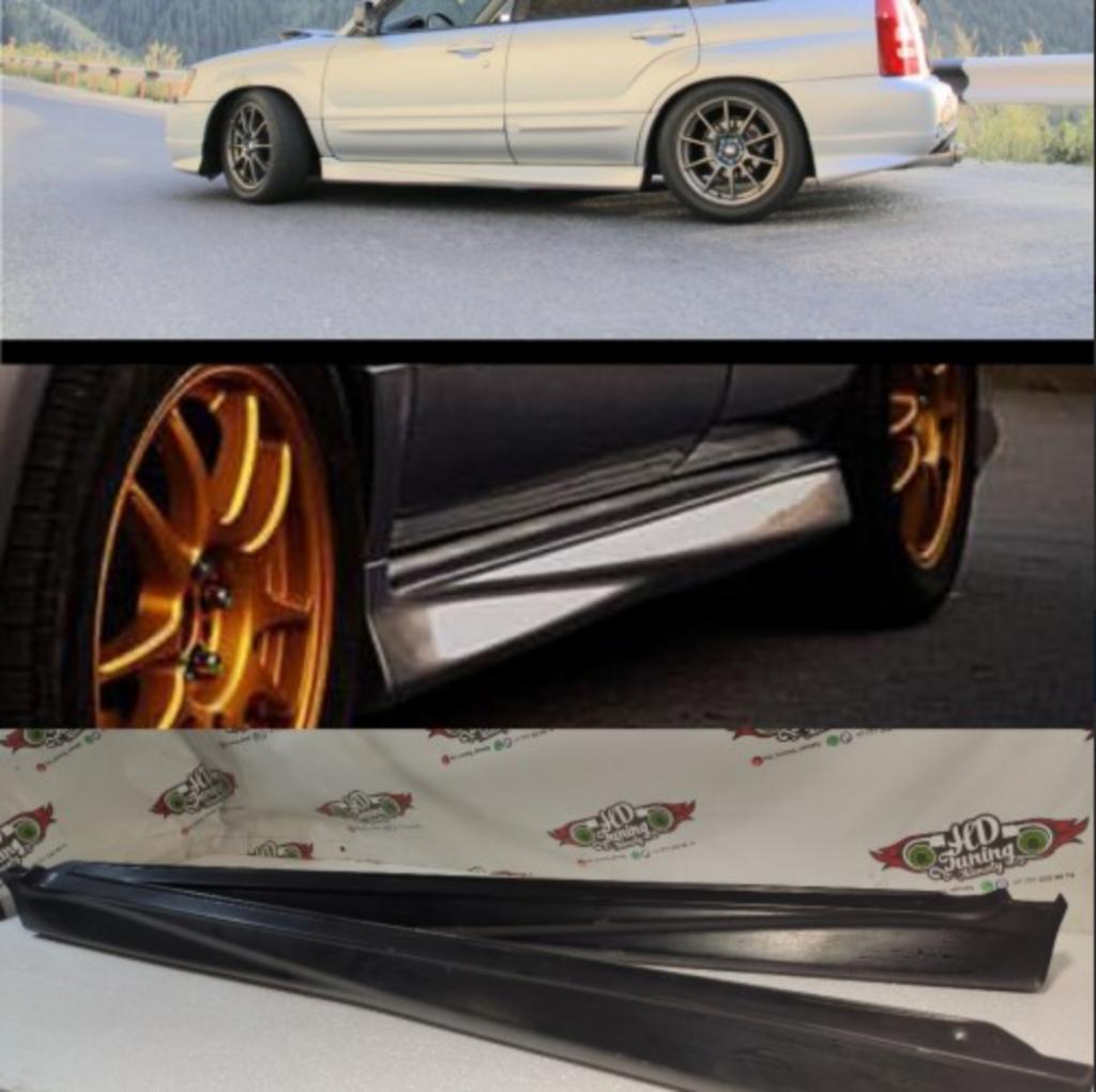 Aero sideskirts Forester SG, Ophalen, Nieuw, Voor, Subaru
