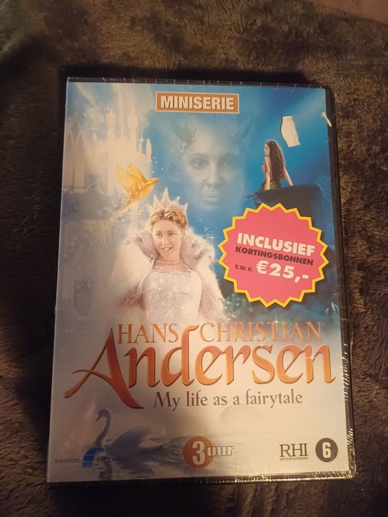 DVD Hans Christian Andersen My life as a fairytale miniserie, Ophalen of Verzenden, Nieuw in verpakking, Drama