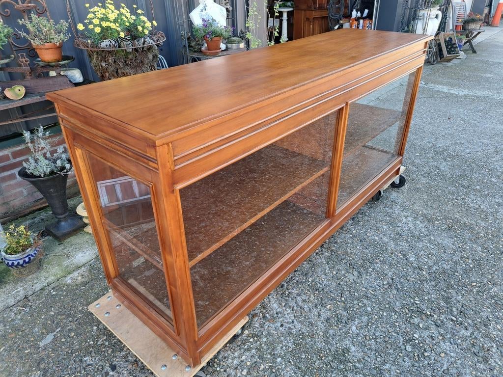 Klassieke toonbank, vitrinekast, dressoir, Ophalen, Zo goed als nieuw, 25 tot 50 cm