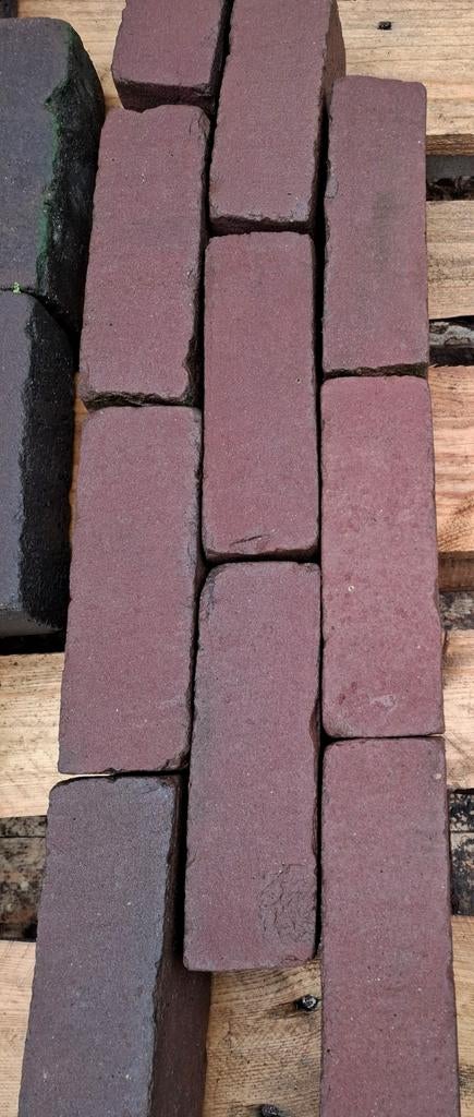 Gebakken dikformaat rood 30m2, Ophalen, Keramiek, Klinkers