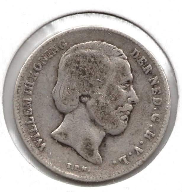 Nederland halve gulden 1864 Willem 3