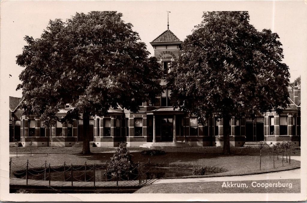 Akkrum - Coopersburg (1948), Ophalen of Verzenden, 1940 tot 1960, Gelopen, Friesland