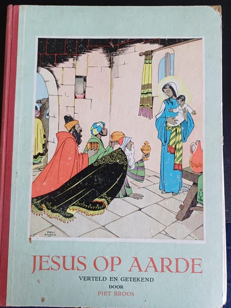 Jesus op aarde - Piet Broos, Ophalen of Verzenden, Gelezen