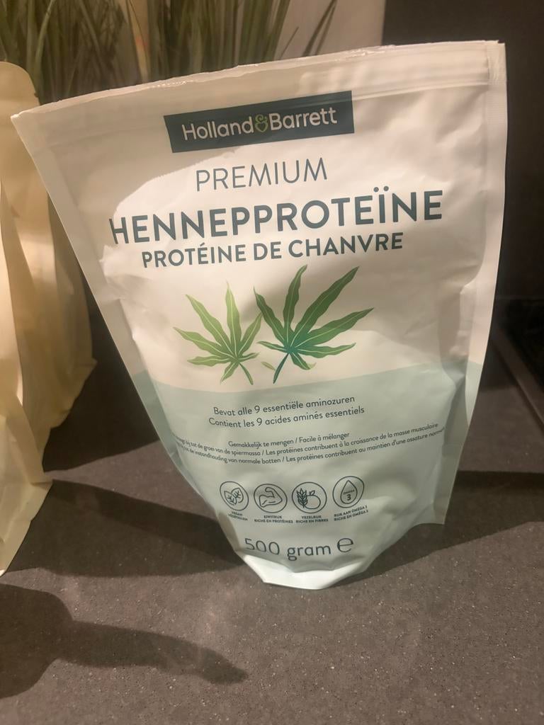 Hennepproteïne Poeder - Holland & Barrett, Ophalen of Verzenden, Nieuw, Poeder of Drank