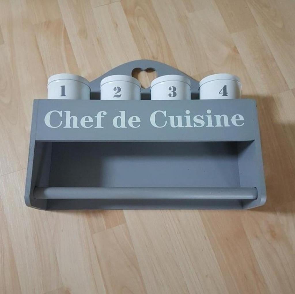 Houten kruidenrek / handdoekenrek / keuken wandplank, Ophalen of Verzenden