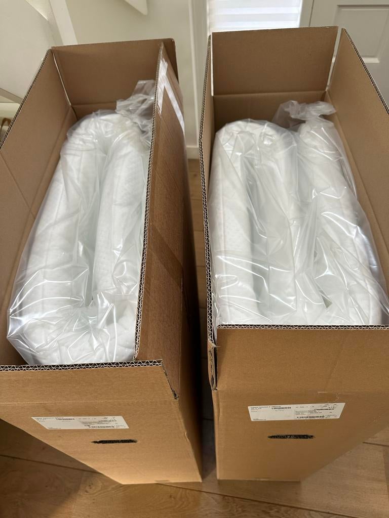 2 Auping Comfort Toppers 100x210 - Nieuw in doos, Ophalen, 100 cm, Eenpersoons, 210 cm