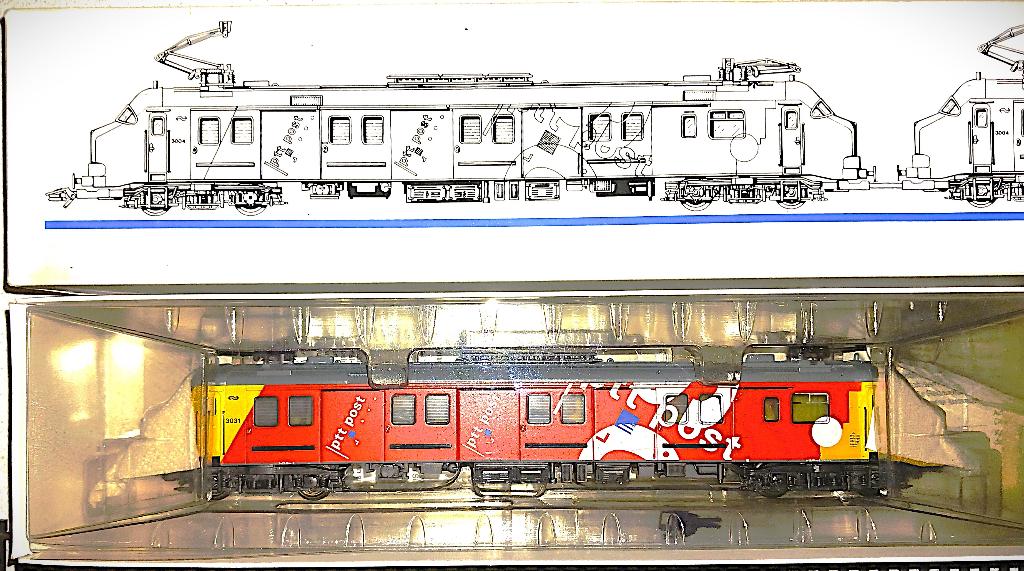 Marklin 83381 dubbeltractie Motorpost mP3011 & mP3031, Wisselstroom, Treinset, Nieuw, Ophalen of Verzenden