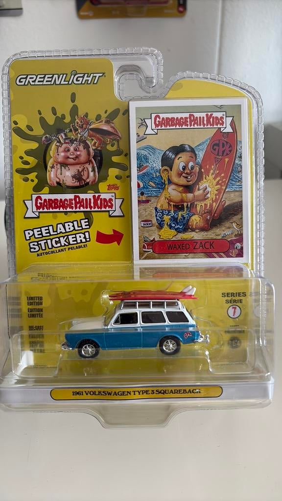 Greenlight 1961 Volkswagen Type 3 Squareback 1/64, Ophalen of Verzenden, Nieuw, Auto