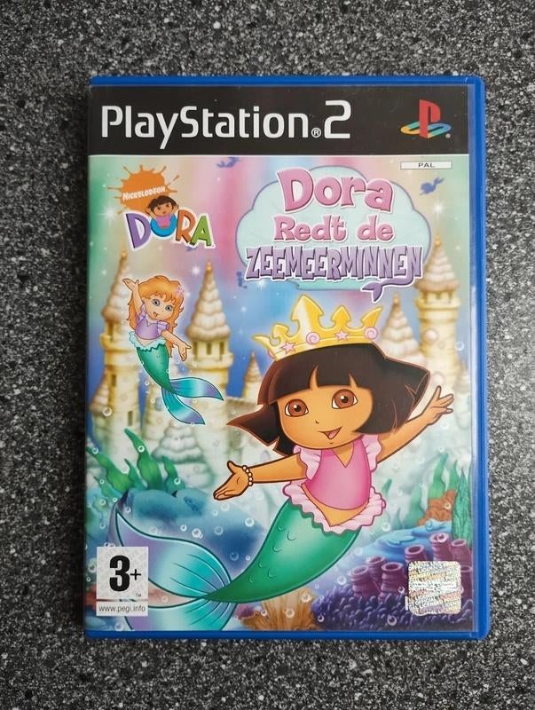 Dora redt de Zeemeerminnen, Avontuur en Actie, Verzenden, 1 speler, Zo goed als nieuw