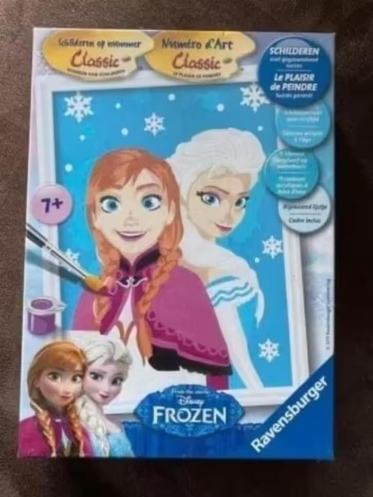 Ravensburger Schilderen op nummer: Disney Frozen (nieuw), Hobby en Vrije tijd, Schilderen, Ophalen of Verzenden, Nieuw, Schilderen op nummer