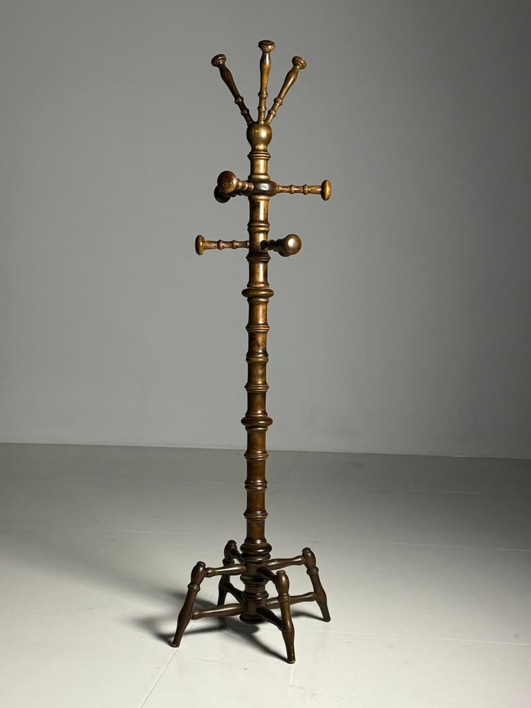 Vintage Faux Bamboo kapstok, Zo goed als nieuw, Minder dan 100 cm, Hout, Ophalen