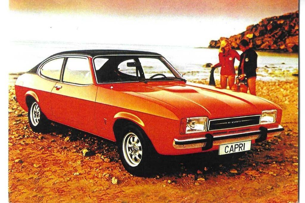 fotd capri 2, Verzenden, 1960 tot 1980, Ongelopen, Sterren en Beroemdheden